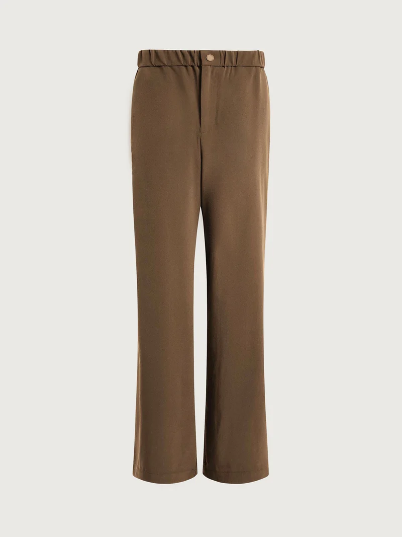 Lightweight Stretch Wide Leg Travel Pant Regular