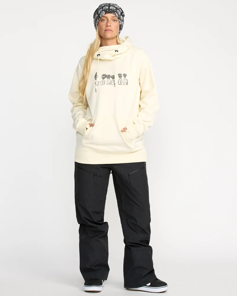 Riding Hydro Kapuzenpullover - Bone