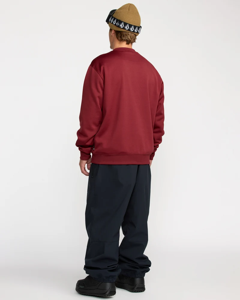 Hydro Fleece Sweatshirt - Burnt Red