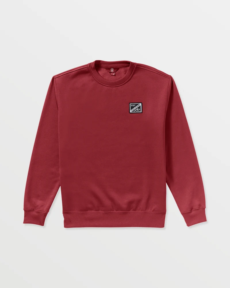 Hydro Fleece Sweatshirt - Burnt Red