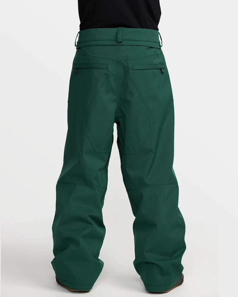 Snow Billow Hose - Black Green