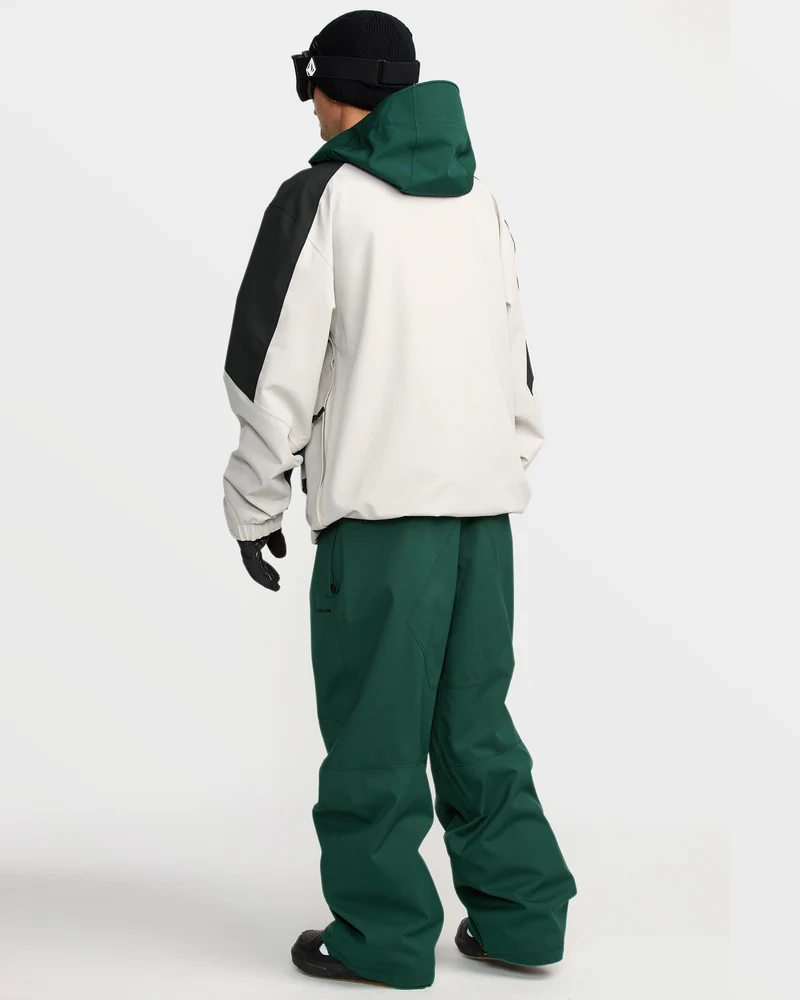 Snow Billow Hose - Black Green
