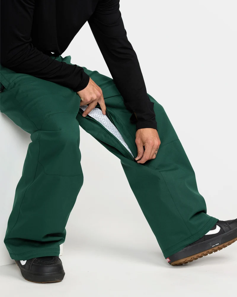 Snow Billow Hose - Black Green
