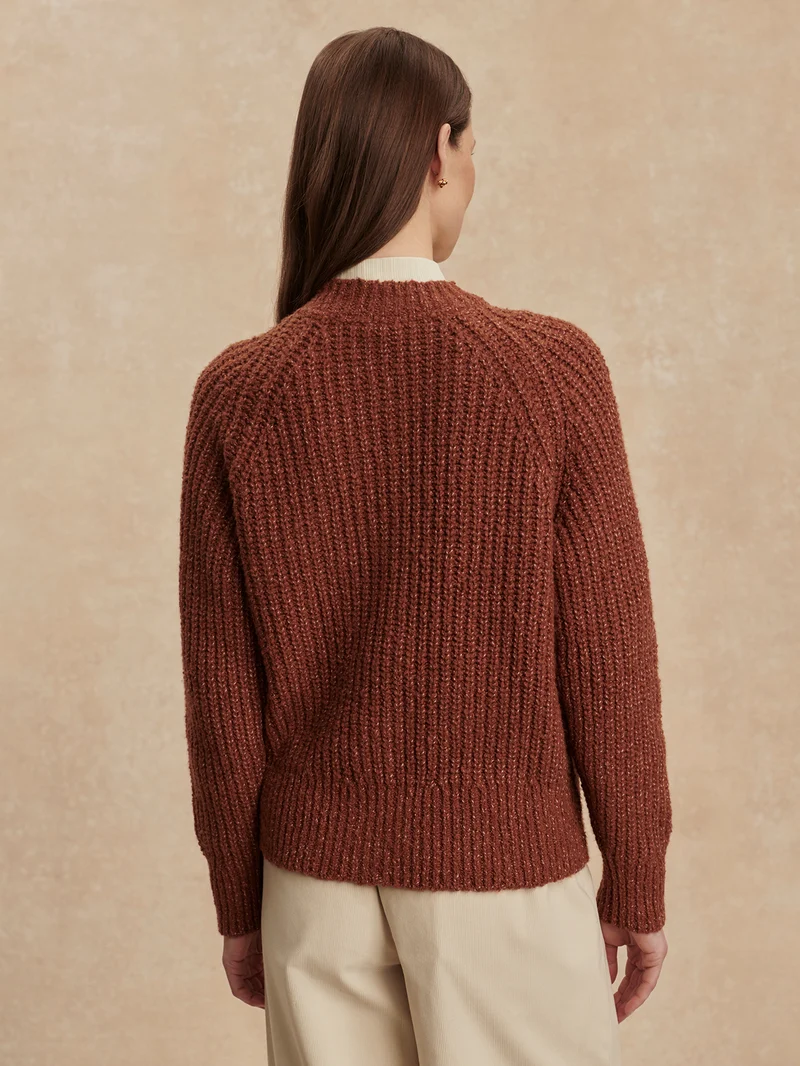 Florrie Boucle Knit Cardigan