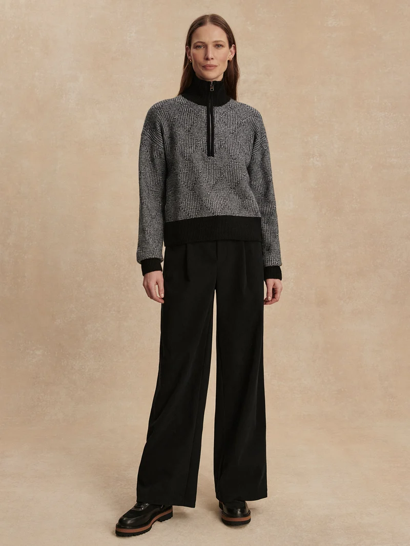 Aldridge Half-Zip Knit