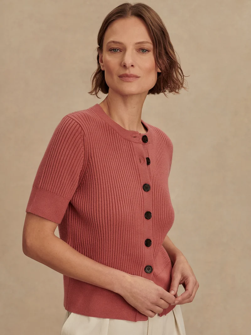 Micha Short Sleeve Cardigan