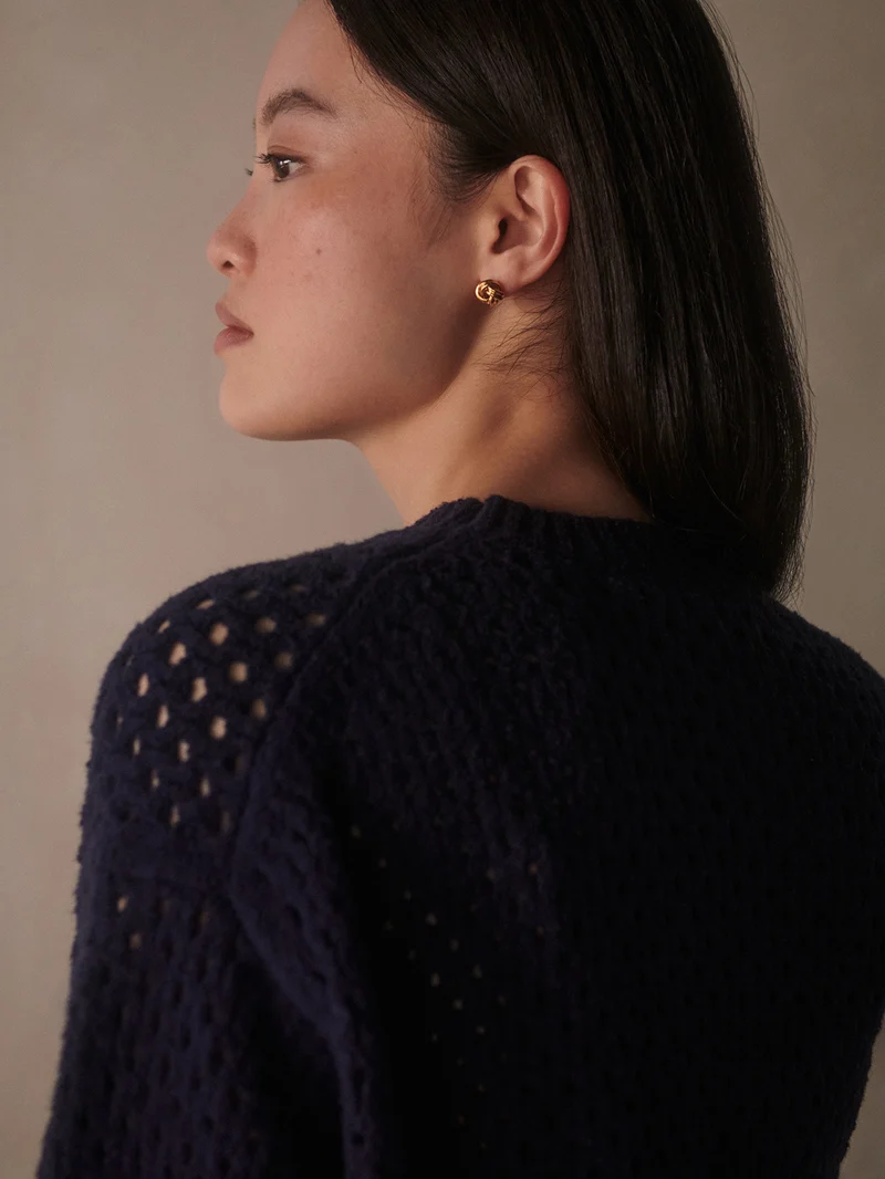 Grady Boucle Knit Sweater