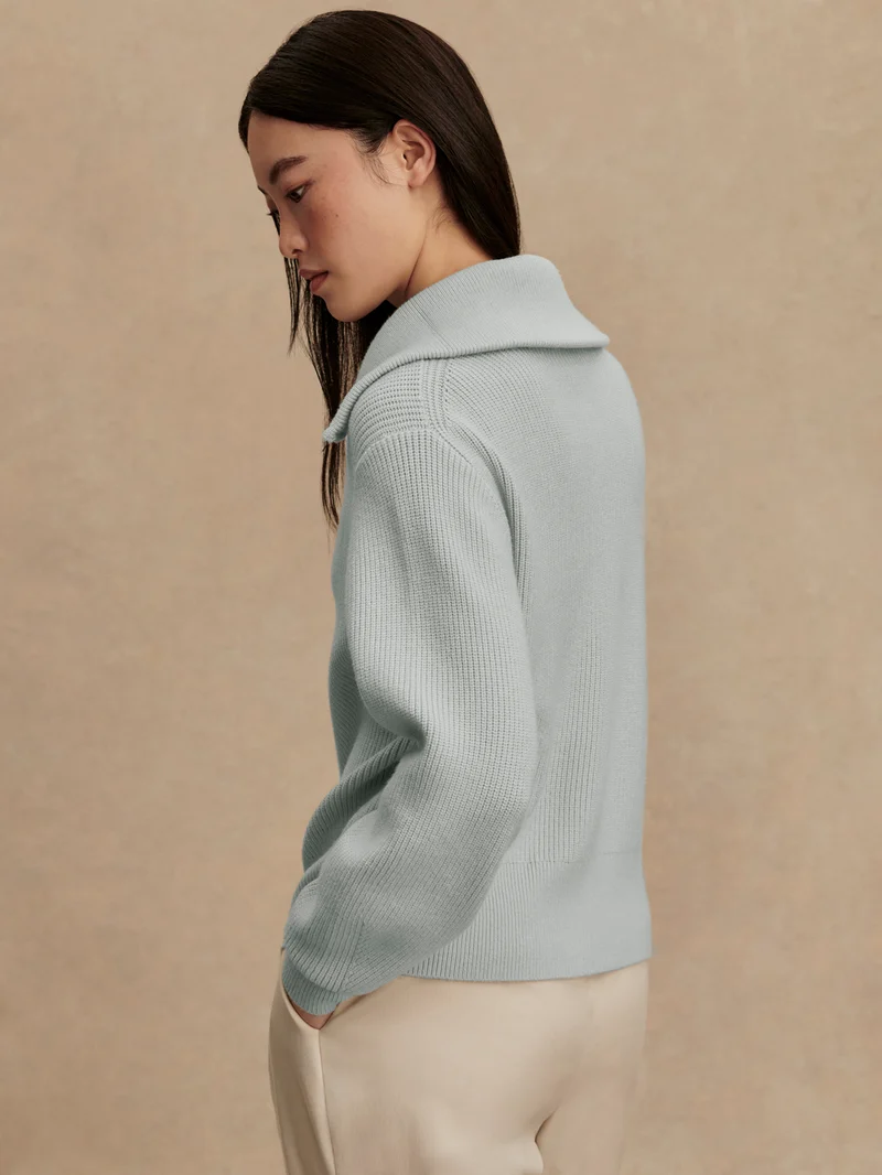 Enrico Zip-Through Knit Jacket