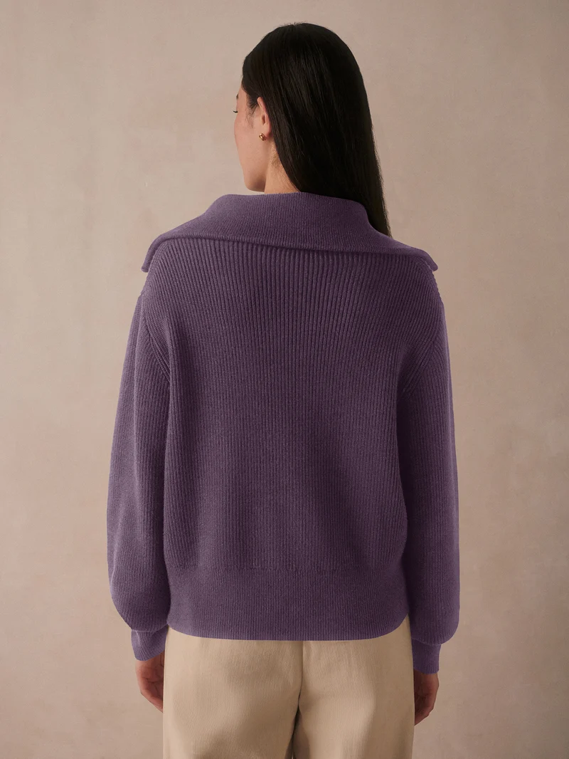 Enrico Zip-Through Knit Jacket
