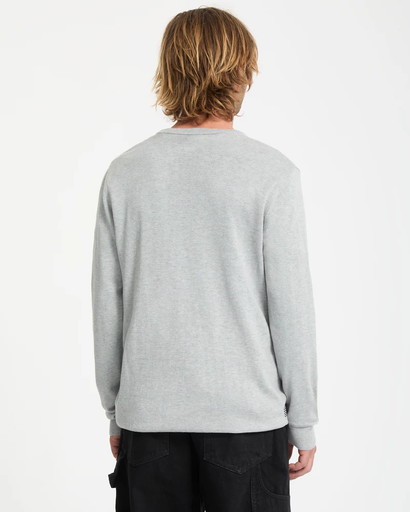 Uperstand Pullover - Light Grey Heather