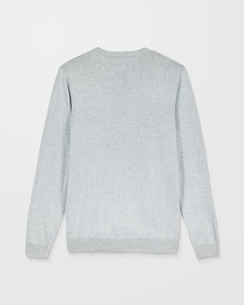 Uperstand Pullover - Light Grey Heather