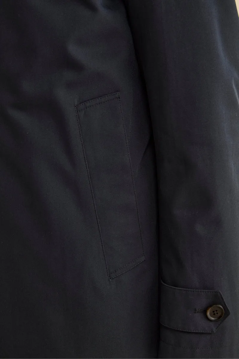 Impermeabile Invernale Midi con Trapunta - BLU