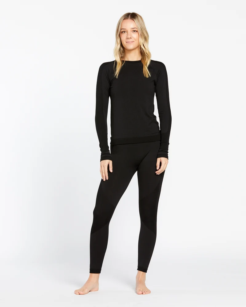 W Engineered Basisschicht-Leggings für Frauen - Black