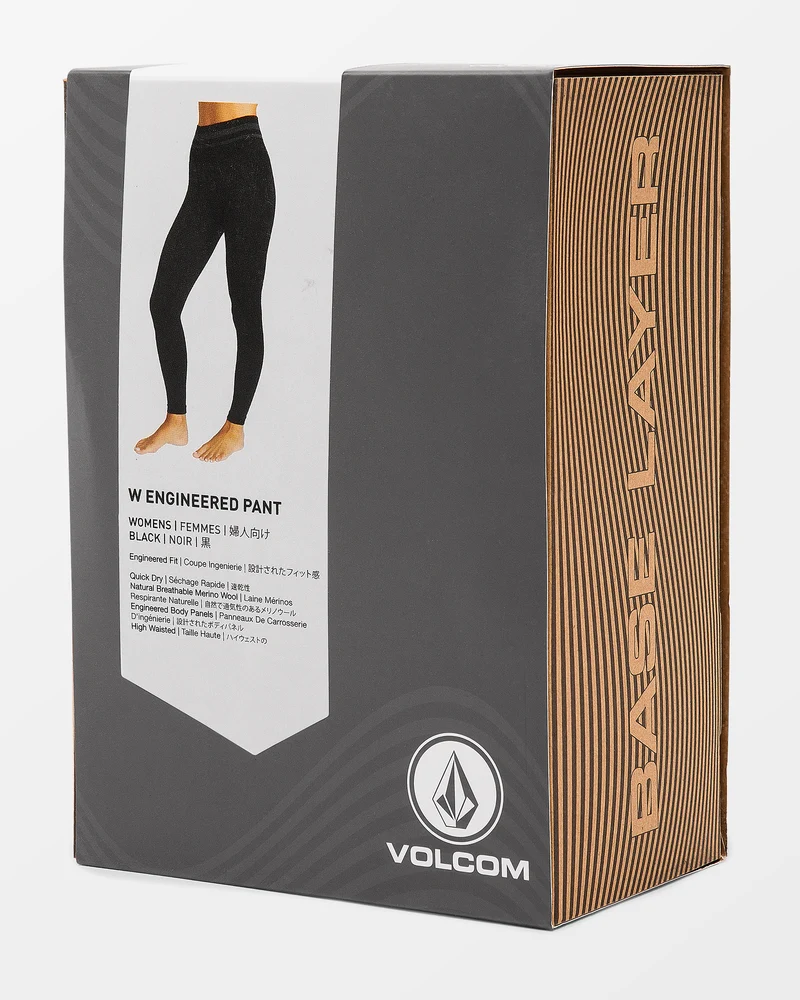 W Engineered Basisschicht-Leggings für Frauen - Black