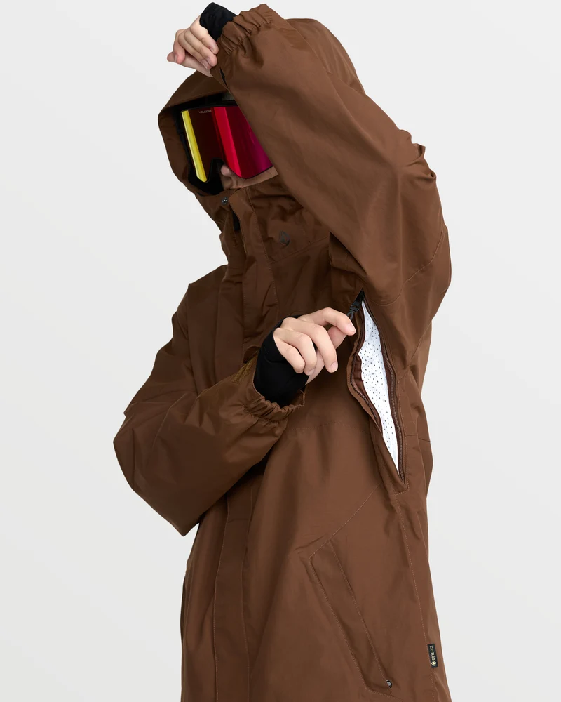 L Insulated Gore-Tex Jacke - Brown
