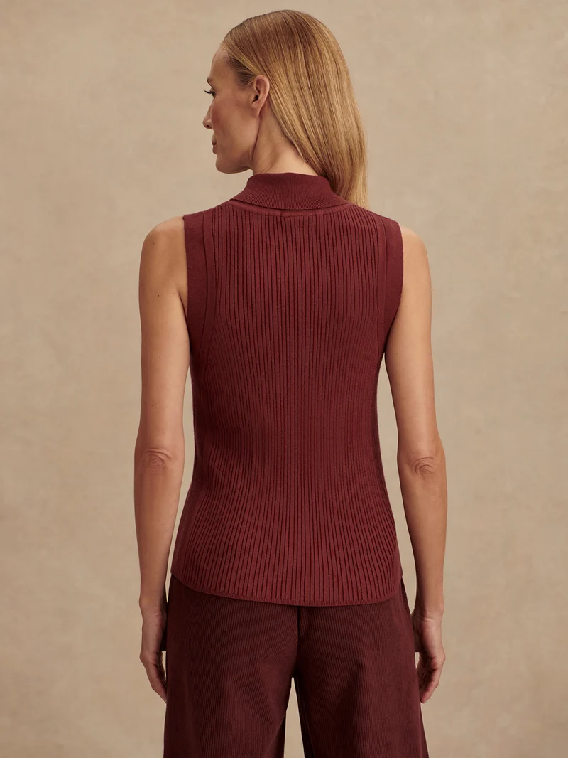 Anastasia Rib Knit Tank