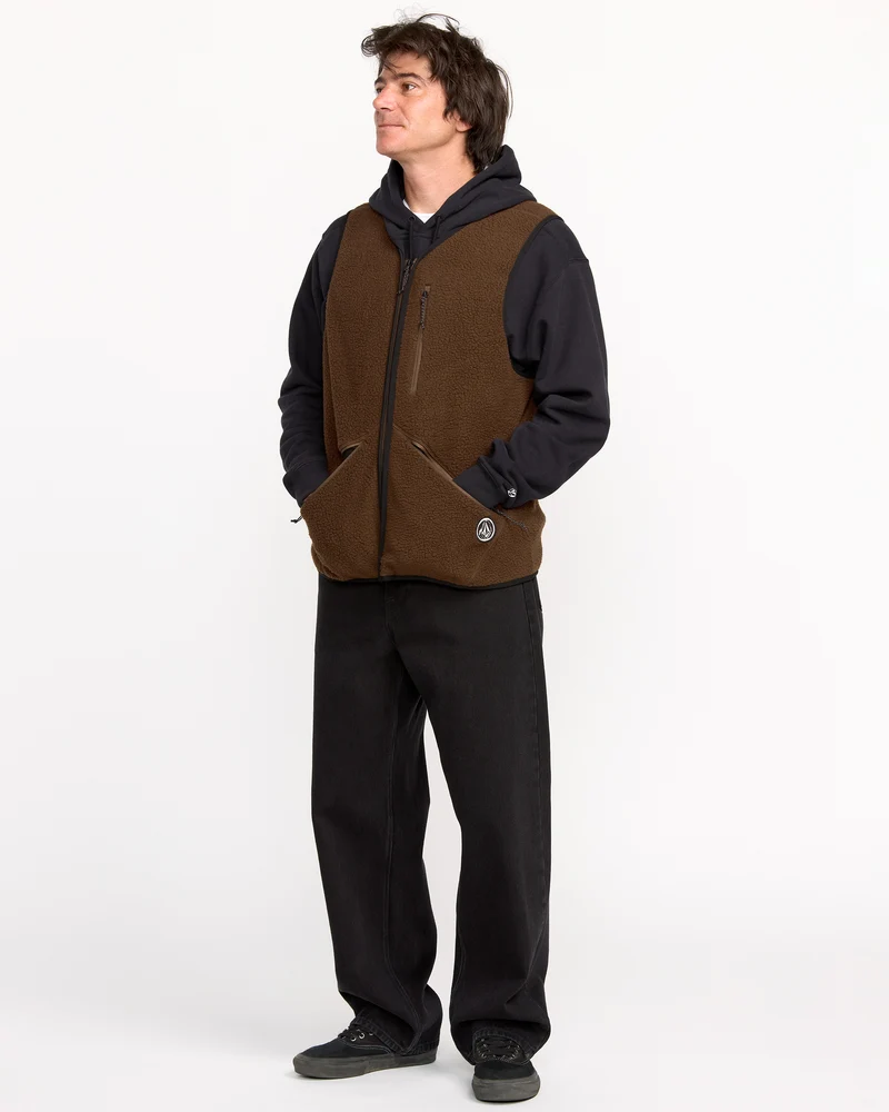 Snowdrift Weste - Brown