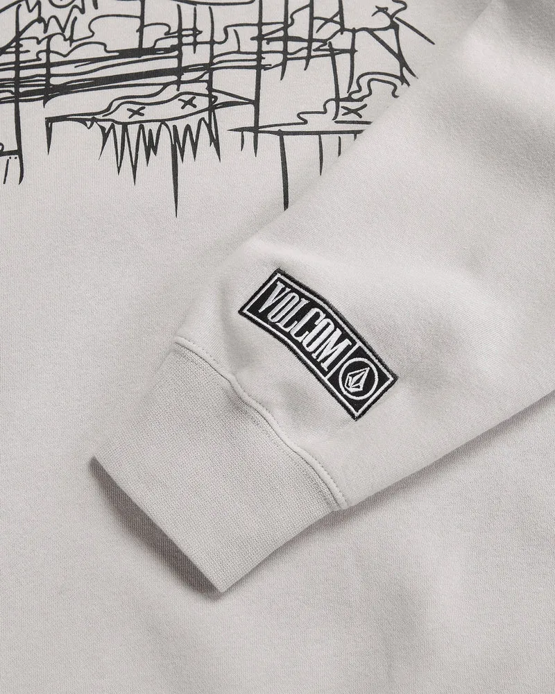 Essential Fleece Pullover - Stone
