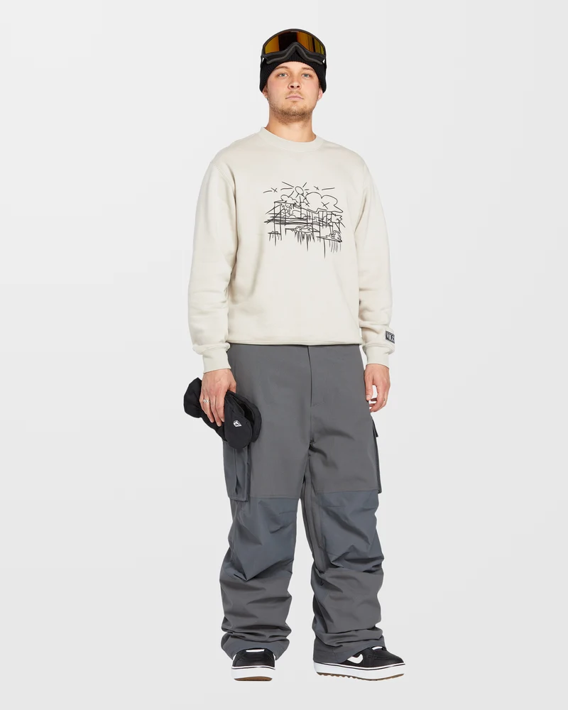Essential Fleece Pullover - Stone