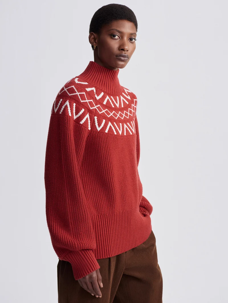 Marcie Fairisle Yoke Knit