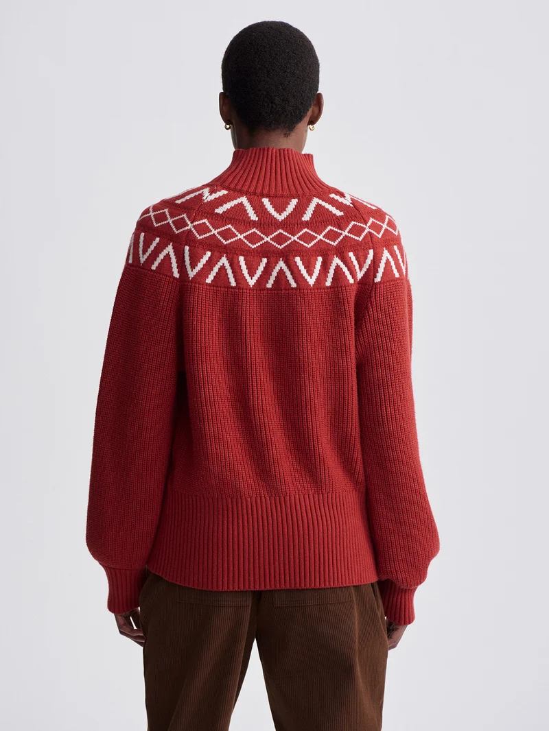 Marcie Fairisle Yoke Knit