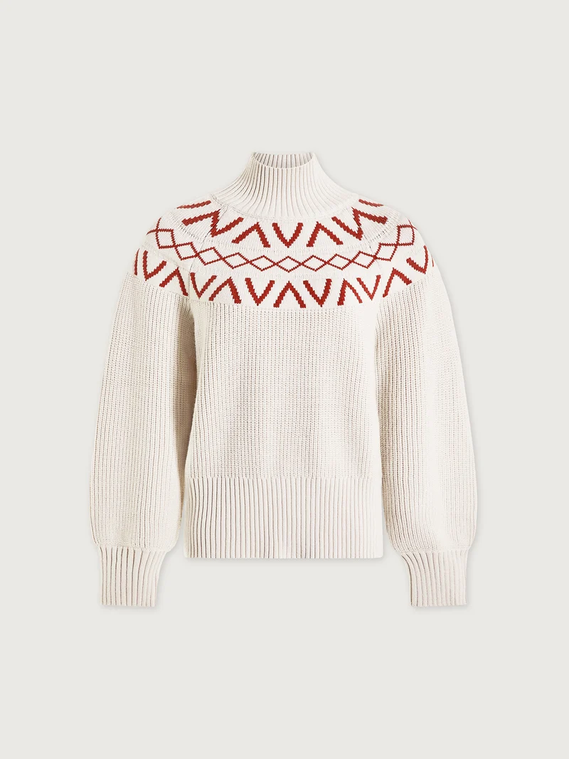 Marcie Fairisle Yoke Knit