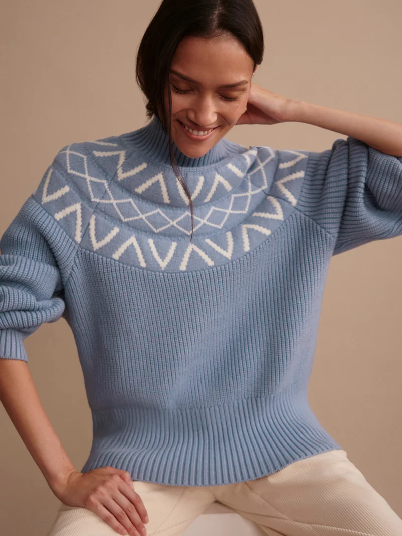 Marcie Fairisle Yoke Knit