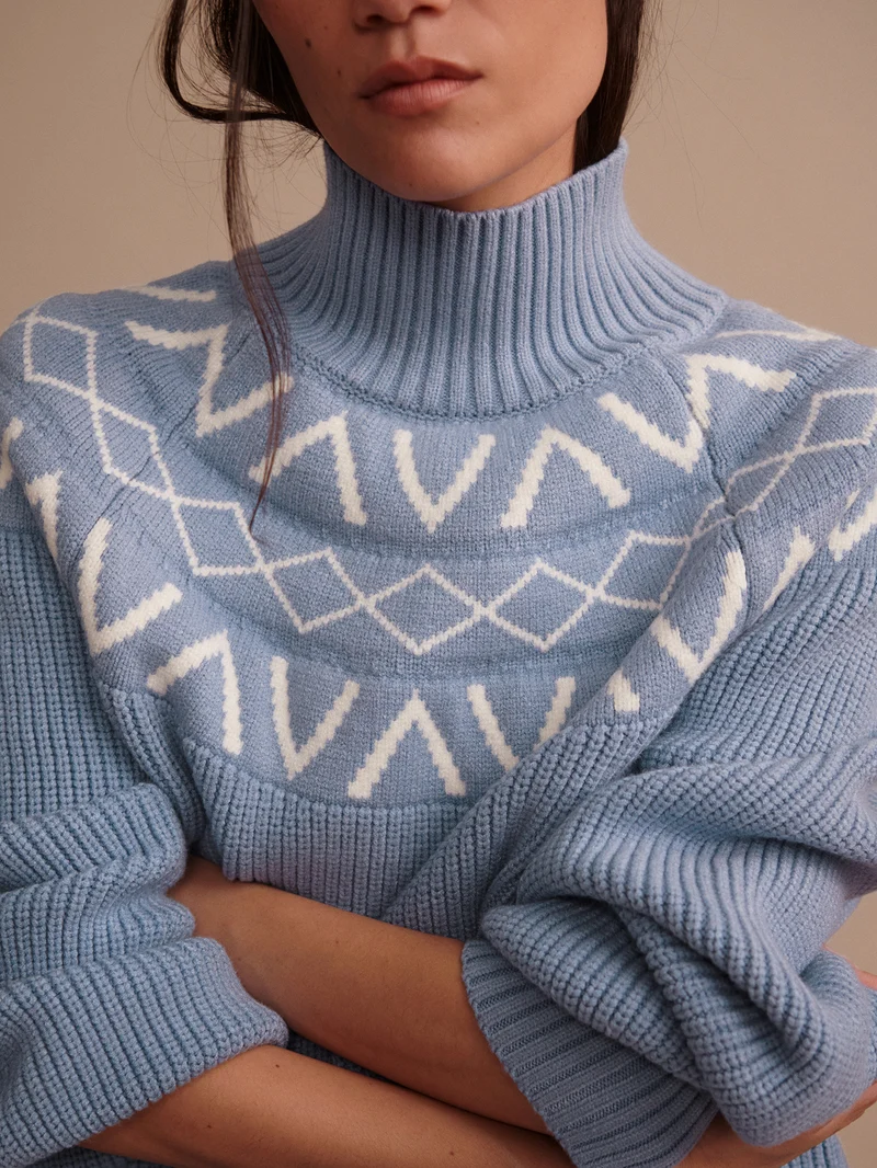 Marcie Fairisle Yoke Knit