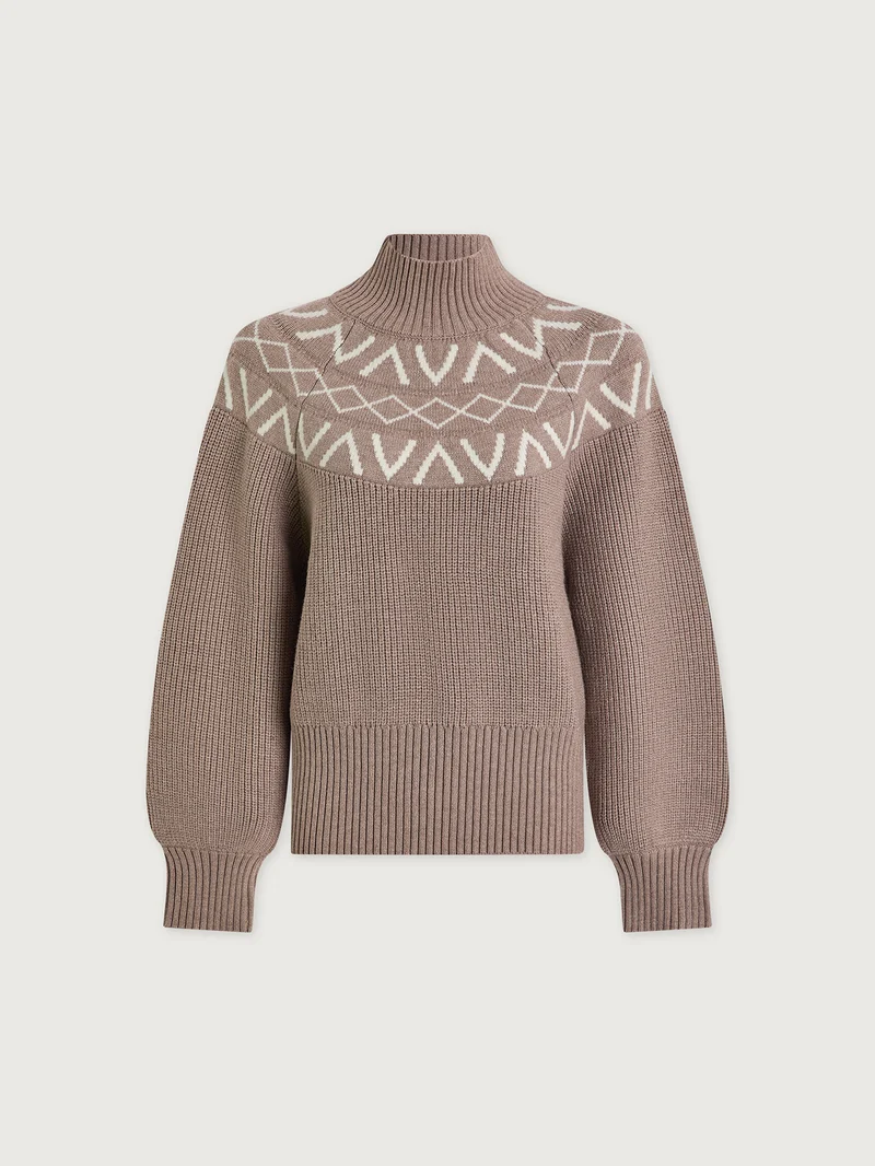 Marcie Fairisle Yoke Knit