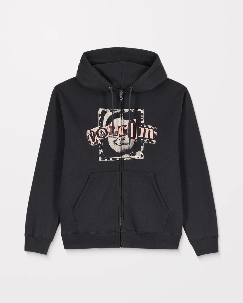 Stick Stoner Kapuzenjacke - Antique Black