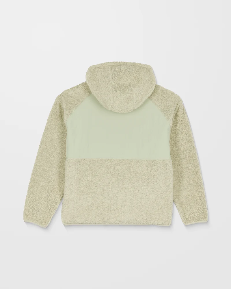 Nomaa Sherpa Kapuzenjacke - Green Tea