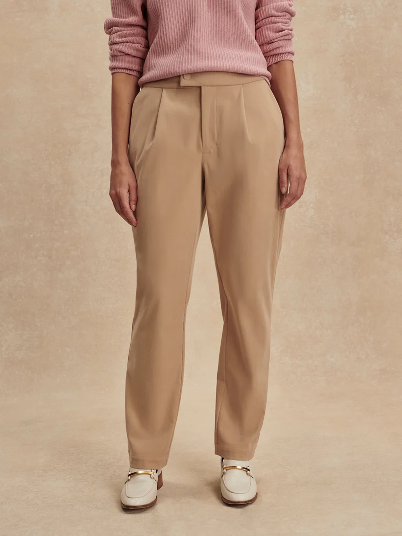 Stretch Needle Cord Tapered Trouser Regular