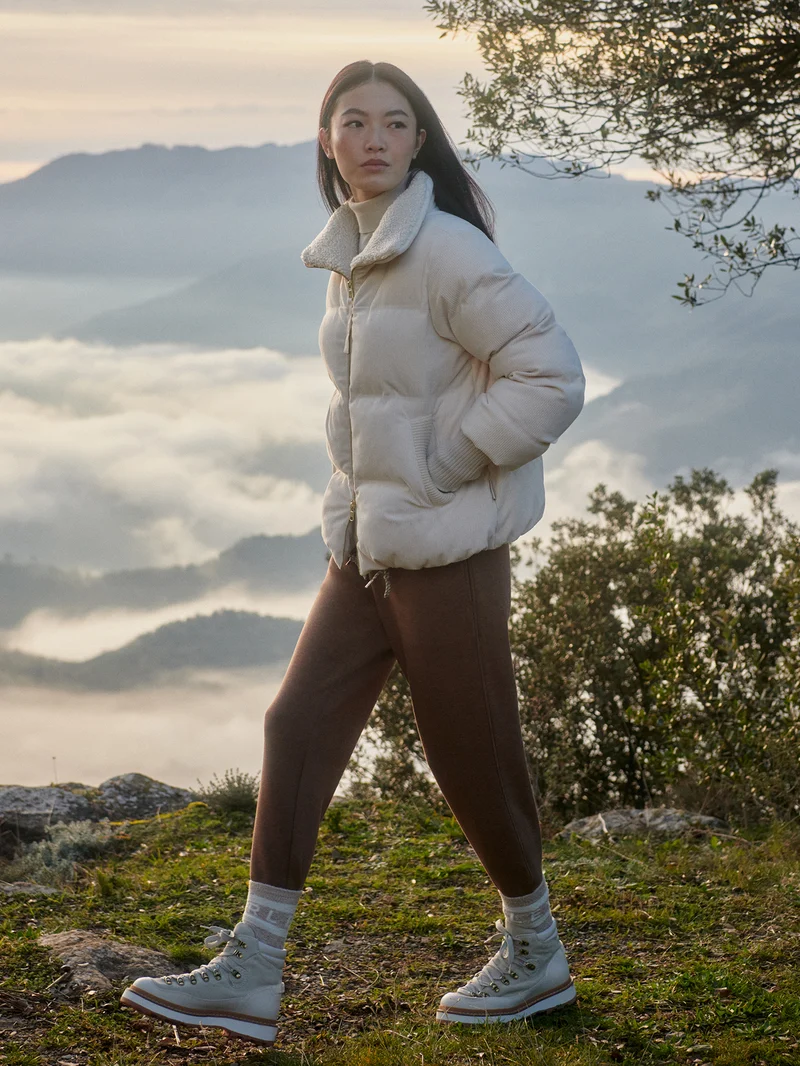 Brackley Cord Puffer Jacket