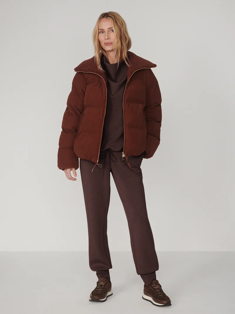 Brackley Cord Puffer Jacket