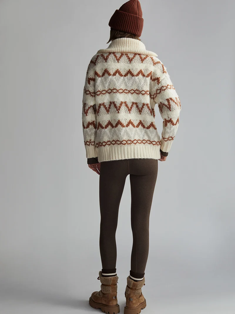 Brooke Fairisle Knit Jacket