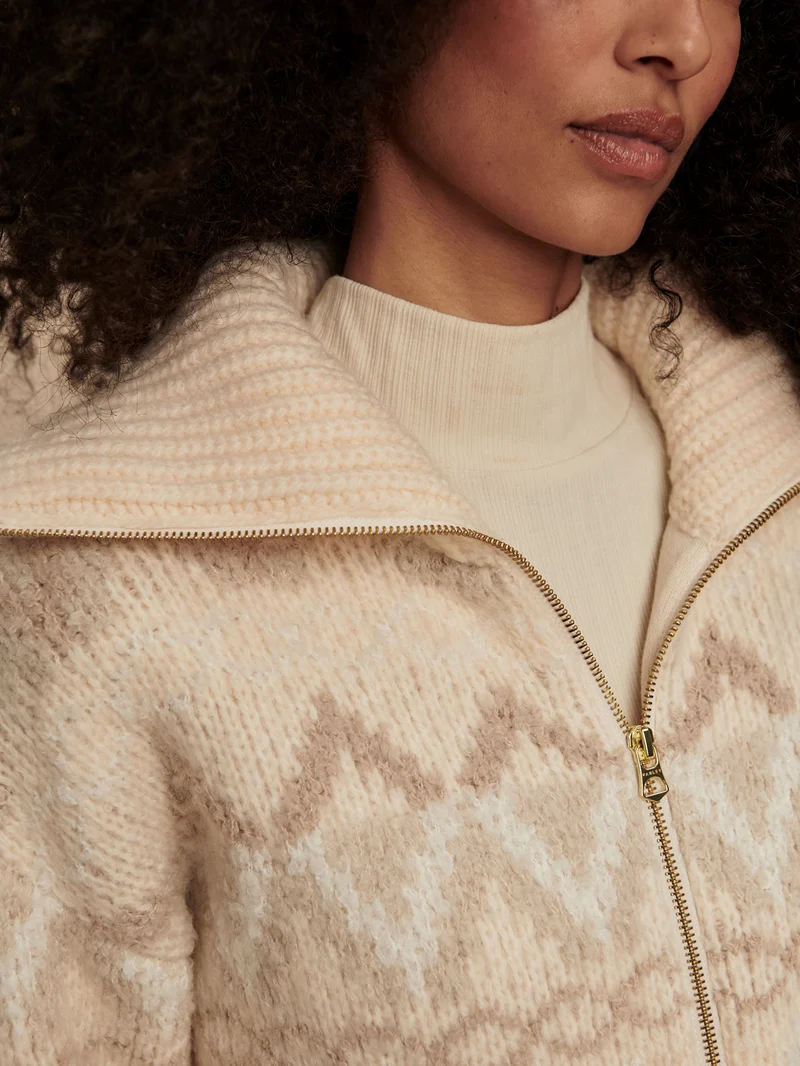 Brooke Fairisle Knit Jacket