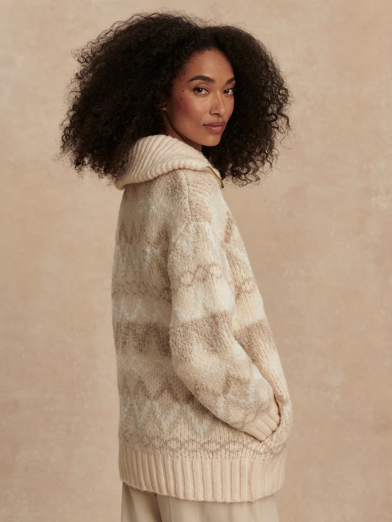 Brooke Fairisle Knit Jacket