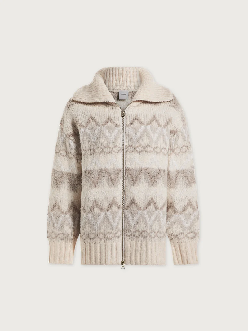 Brooke Fairisle Knit Jacket