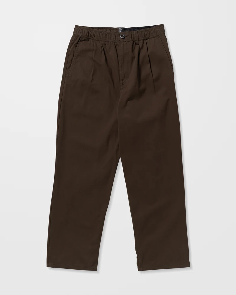 Chillow Bundfaltenhose - Cacao