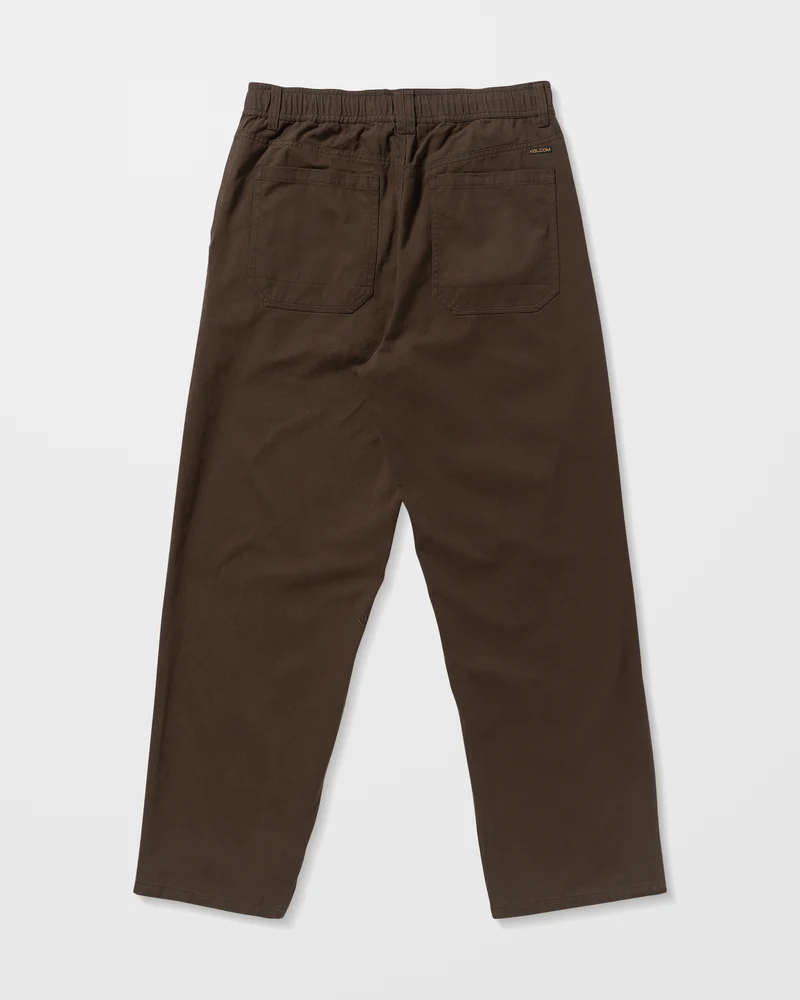 Chillow Bundfaltenhose - Cacao