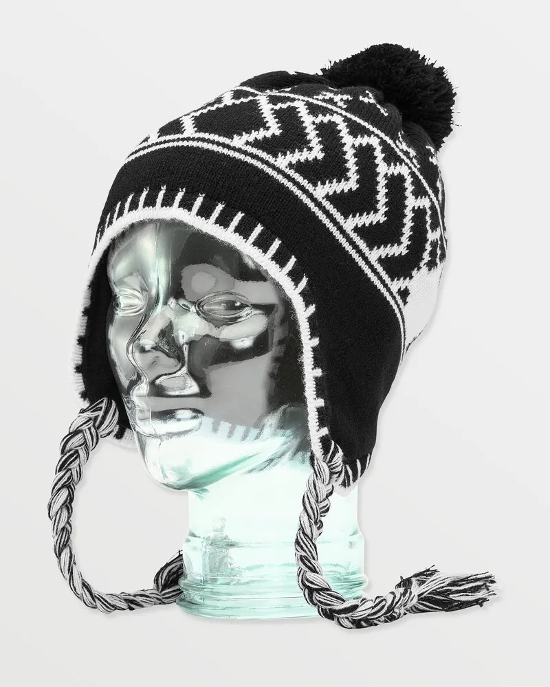Ear Muff Beanie - Black