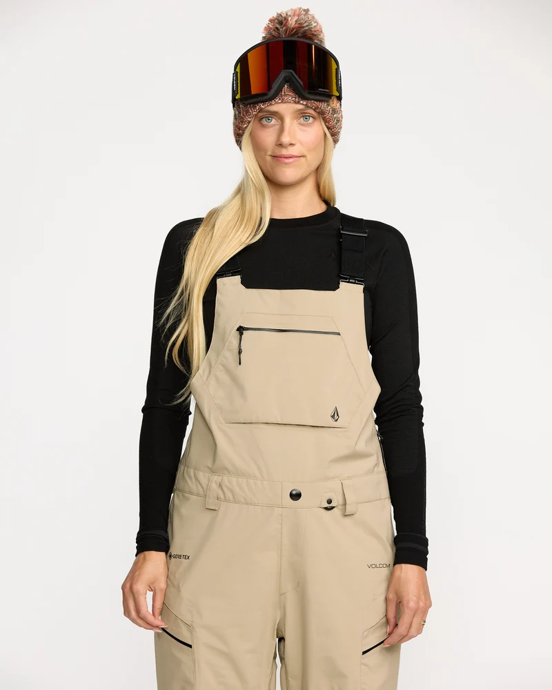 Ash Stretch Gore-Tex Latzhose - Oatmeal