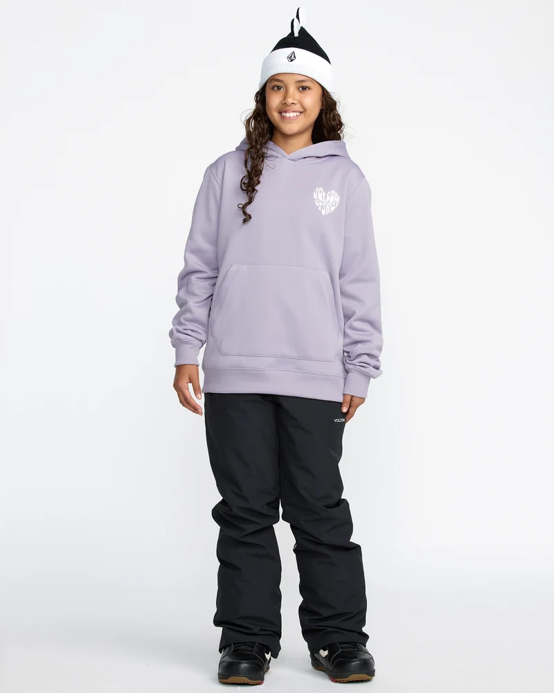 Hydro Fleece Kapuzenpullover - Lavender Aura