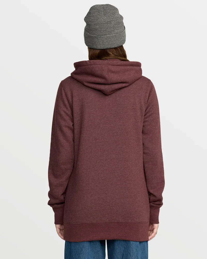 Tower Kapuzenpullover - Oxblood