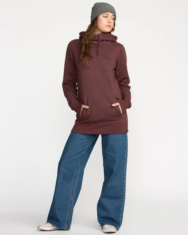 Tower Kapuzenpullover - Oxblood