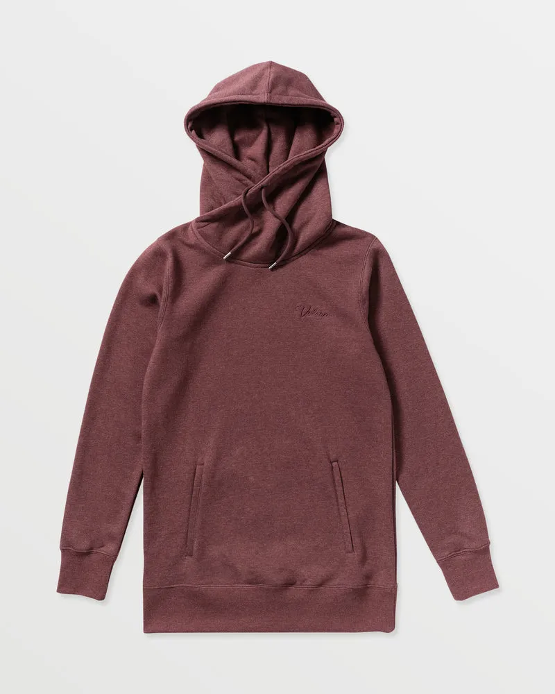 Tower Kapuzenpullover - Oxblood