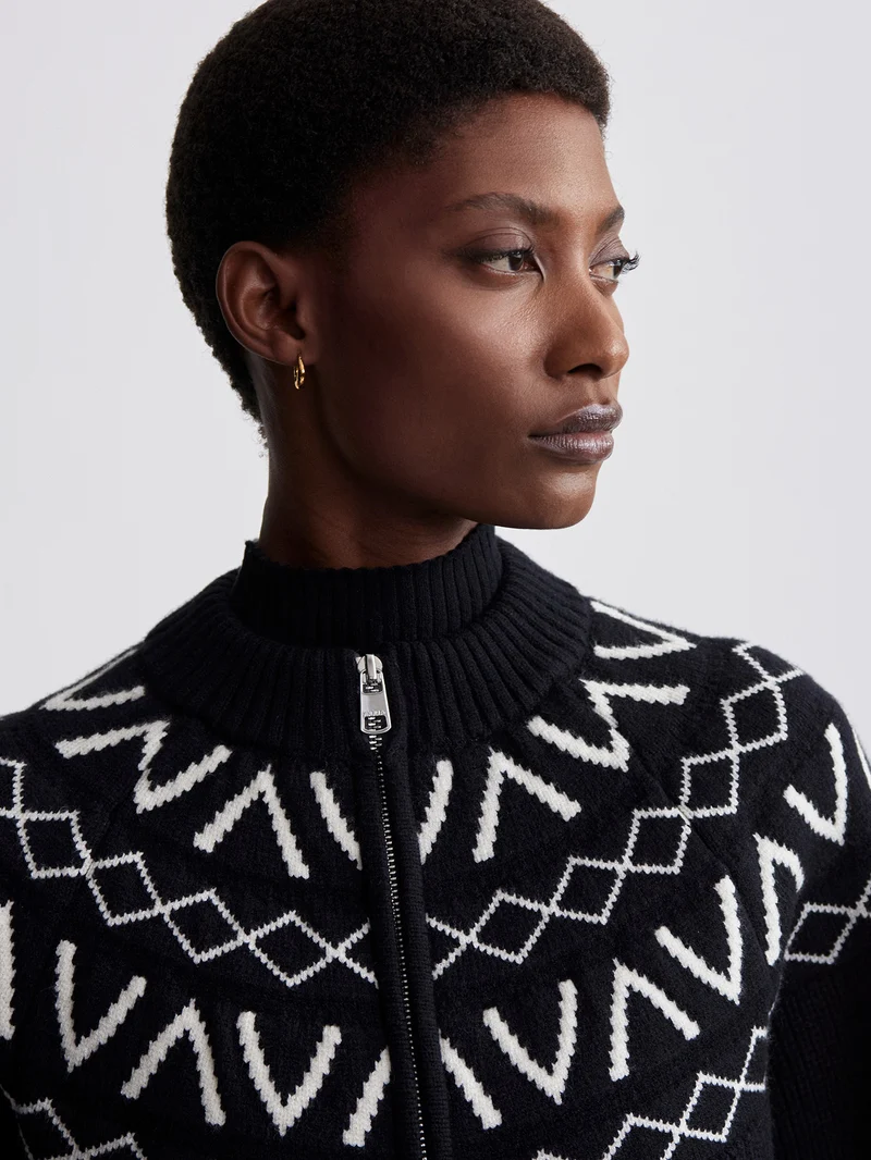 Alys Fairisle Knit Jacket