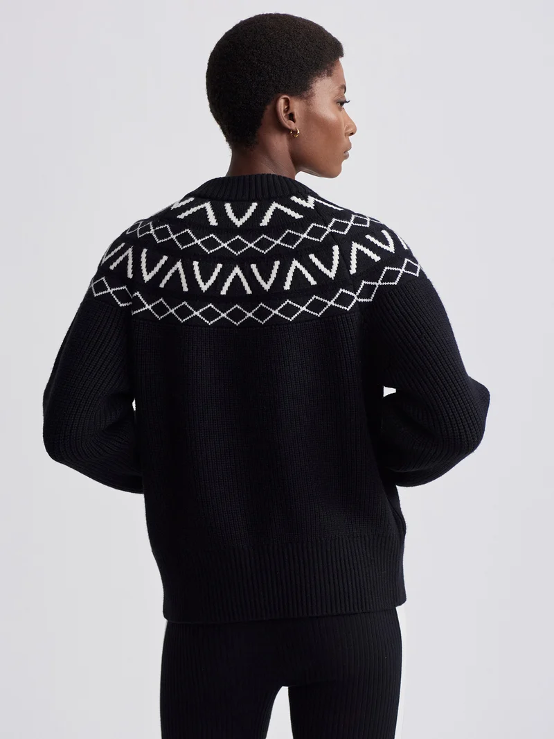 Alys Fairisle Knit Jacket