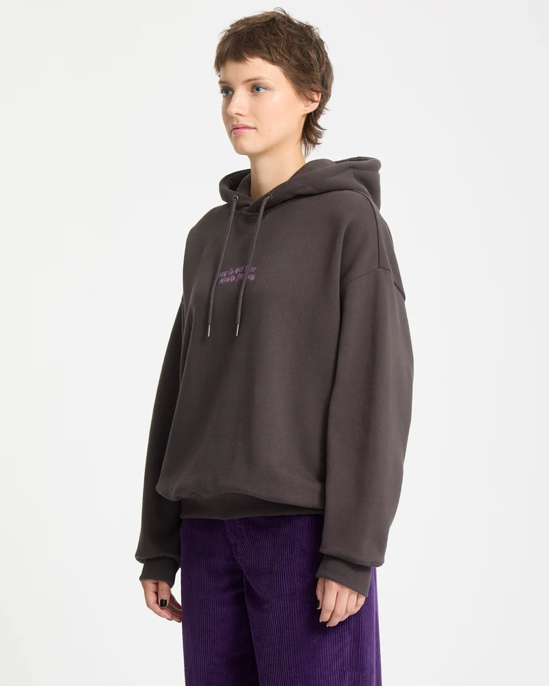 Moove On Hoodie - Vintage Black