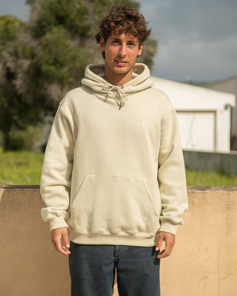Single Stone Hoodie - Light Beige